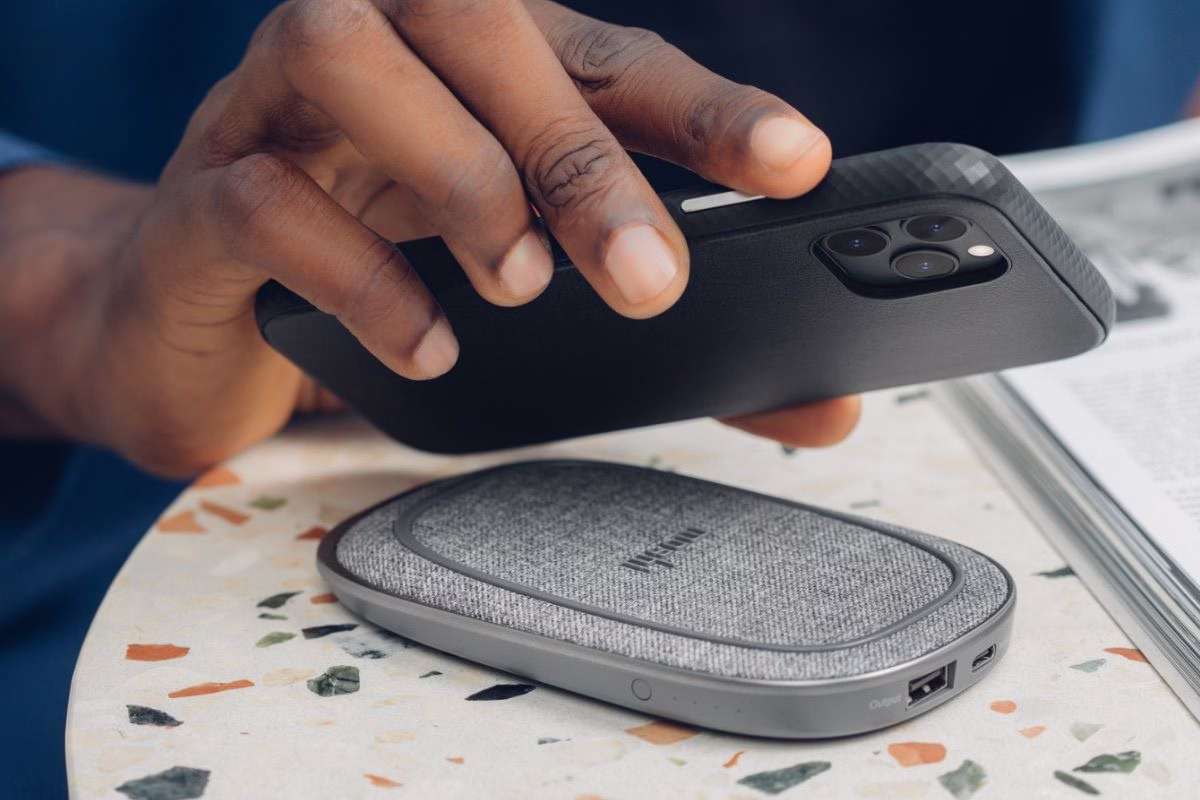 Чехол-книжка Moshi Overture Premium Wallet Case Luna Pink для iPhone 12/12 Pro - 3